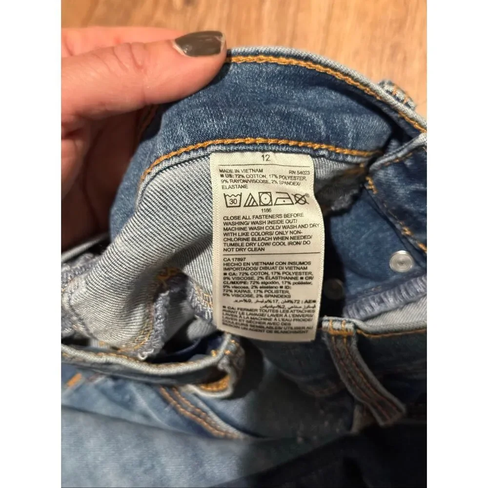 Girls jeans bundle size 12/large Old Navy Art Class legging